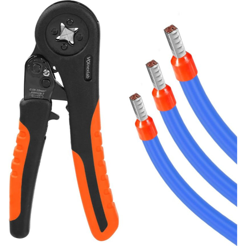 Ferrule Crimping Tool Kit with 1200pcs Connectors